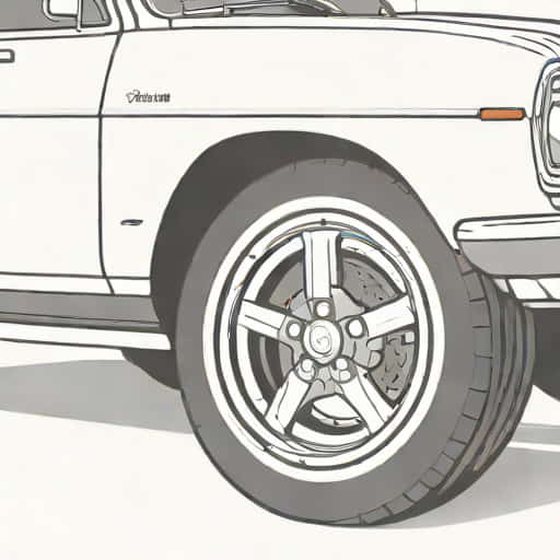 A Fender Frames The Wheel Well
