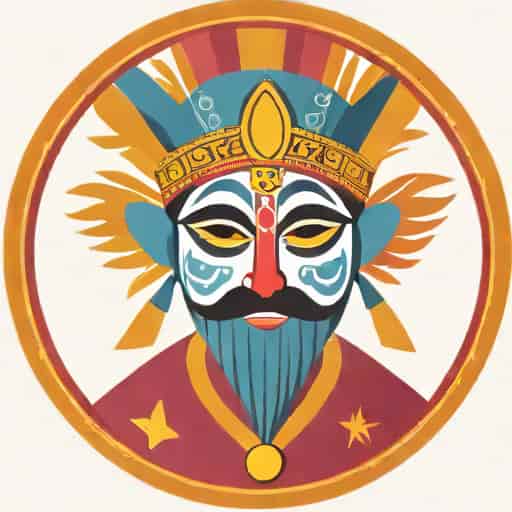 A Masquerader Who Impersonates An Ancestral Spirit Of The Village