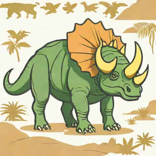 Beasts Of The Mesozoic Triceratops