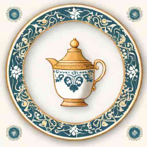 Bernadotte Porcelain Fine De Boheme Czechoslovakia