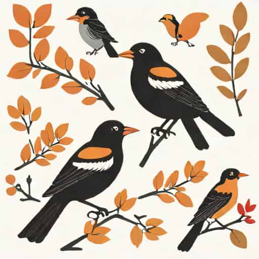 Birds Similar To Red Winged Blackbird