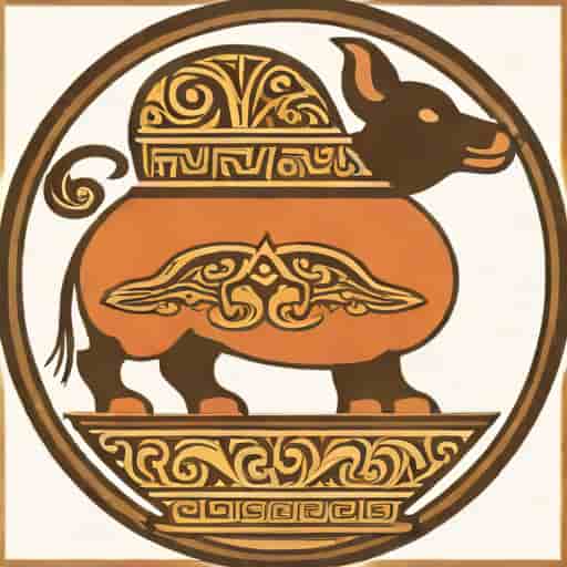 Boar Vessel Etruscan Ceramic