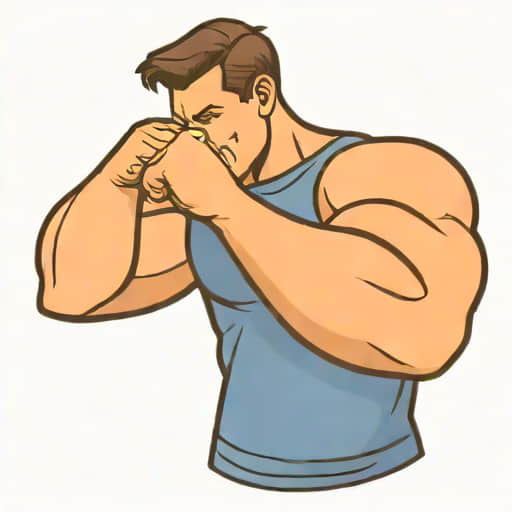 Cable Bicep Curls With Shoulder Flexed