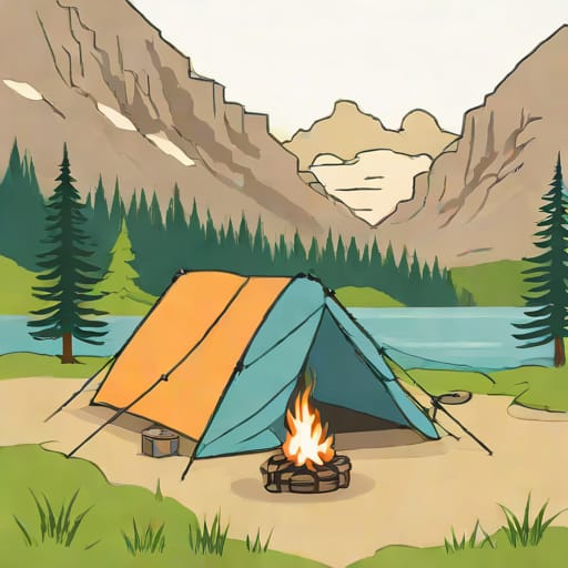 Camping In Glacier National Park