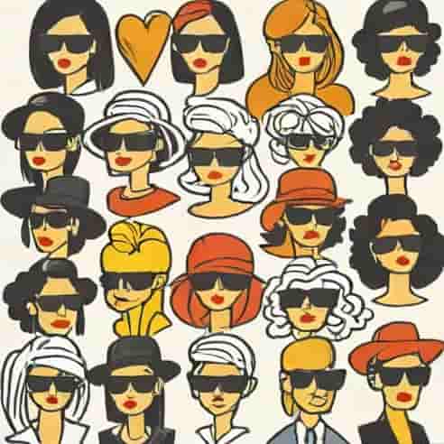 Cartoon Craziness Fashion Famous