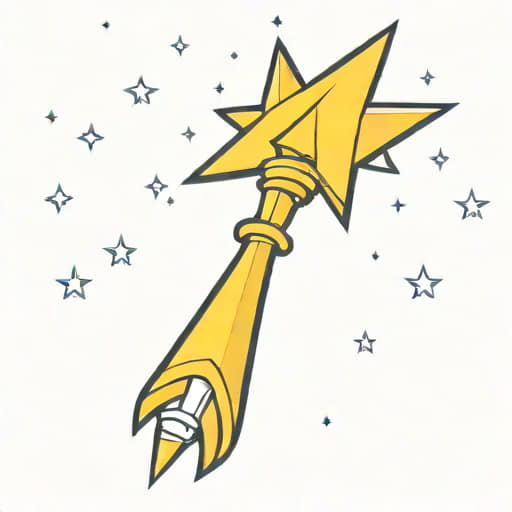 Celestial Wand From Lamplight Town