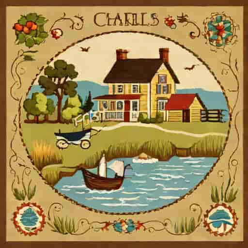 Charles Wysocki Crewel Embroidery Kits