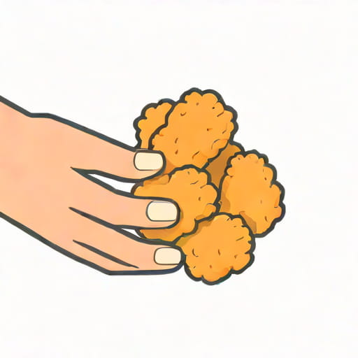 Chicken Nugget Twiddle Finger