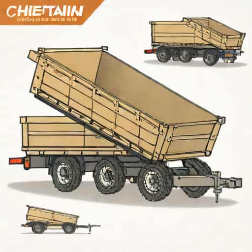 Chieftain Xcel Hp25 Dump Trailer