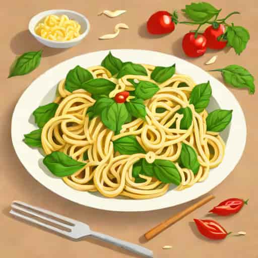Chile Crisp Fettuccine Alfredo With Spinach