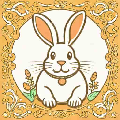 Coloriage Lapin Cretin