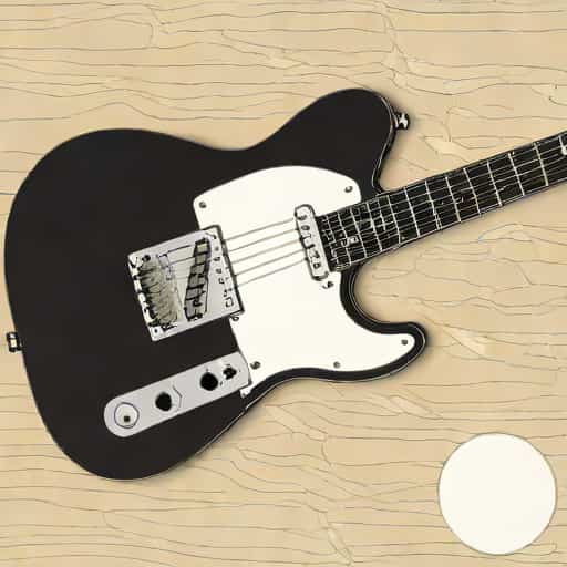 Crushed Blackguard Tele Pickup