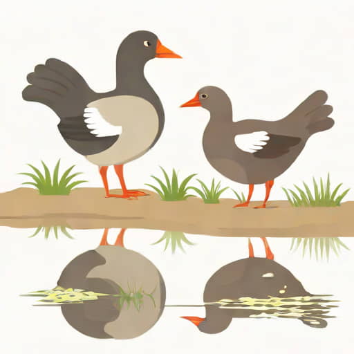 Difference Between Male And Female Moorhen