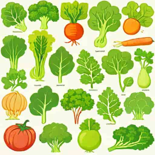 Different Types Of Leafy Vegetables