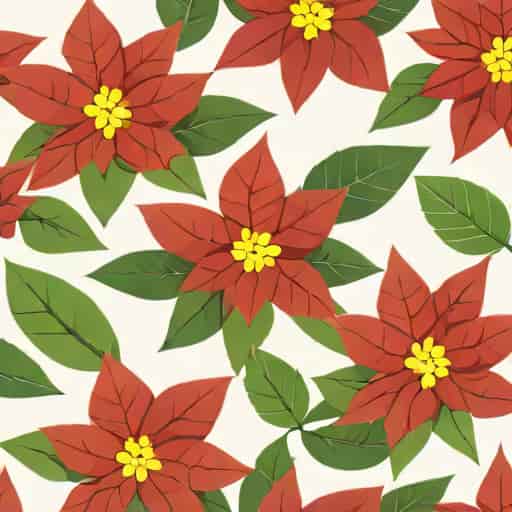 Easy Poinsettia Craft
