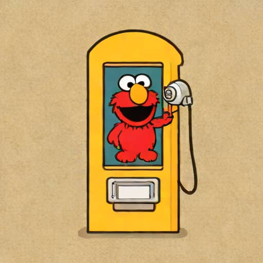 Elmo Sing And Learn Payphone