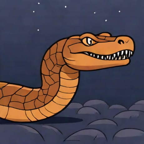 Extreme Cottonmouth At Night
