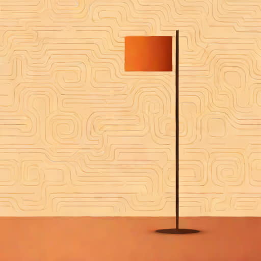 Floor Lamp Terracotta