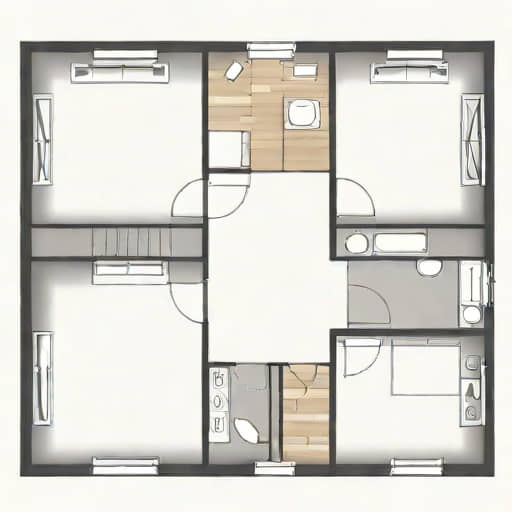 Floor Plan Black House Layout
