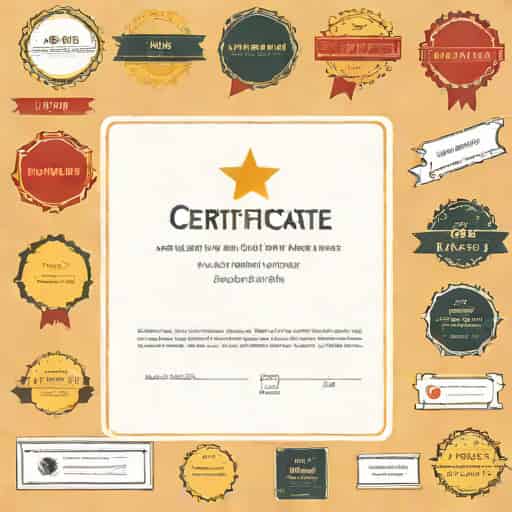 Free Editable Certificate Template Word