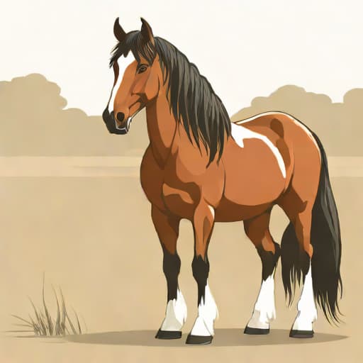 Friesian X Clydesdale