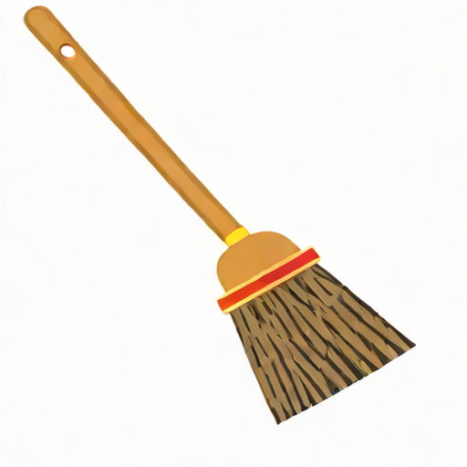 German Horsehair Broom