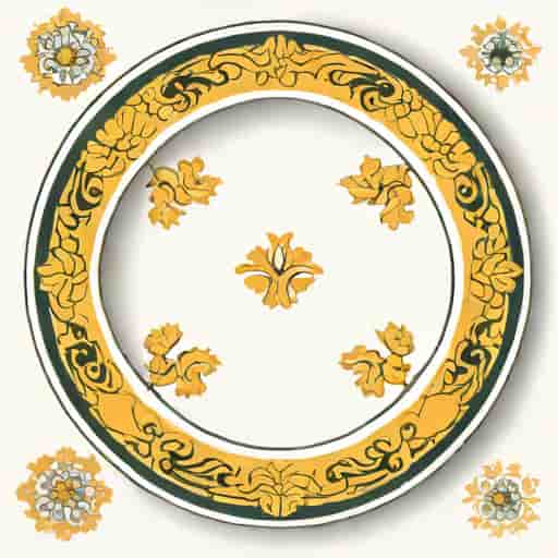 German Majolica Plate