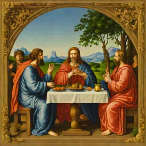 Giovanni Bellini And Titian The Feast Of The Gods