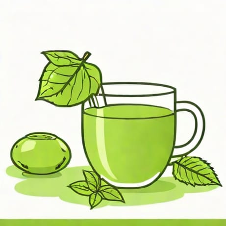 Green Tea Alcoholic Drink