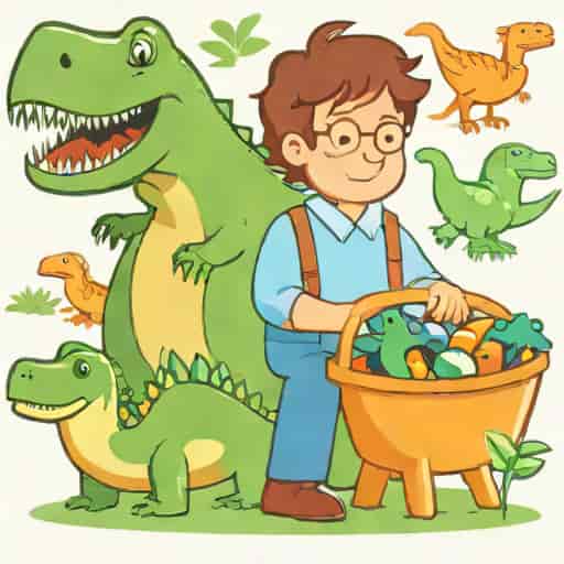 Harry And His Bucketful Of Dinosaurs Toys