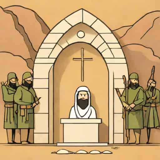 How Many Soldiers Guarded Jesus Tomb