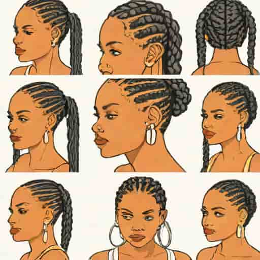 How To Cornrow Short Hair