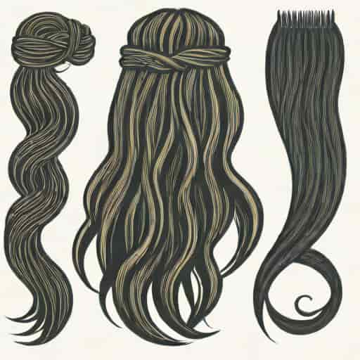 J Tied Weft Hair Extensions