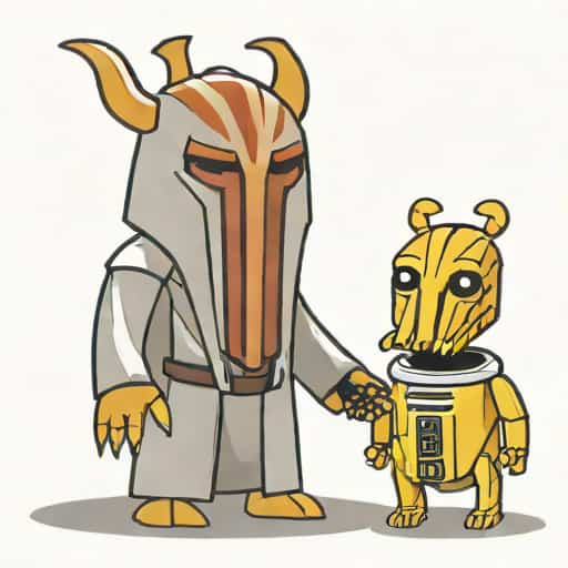 Jar Jar Vs Grievous Funko