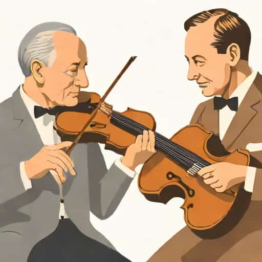 Jascha Heifetz Vs Yehudi Menuhin