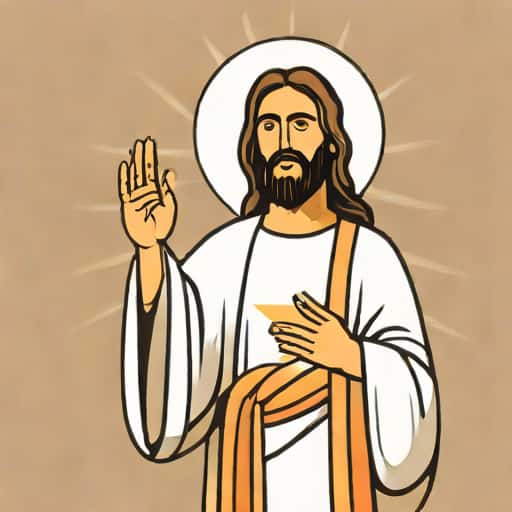 Jesus Promising The Holy Spirit