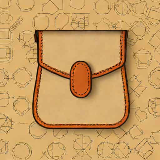 Jewelry Pouch In Triomphe Canvas And Calfskin