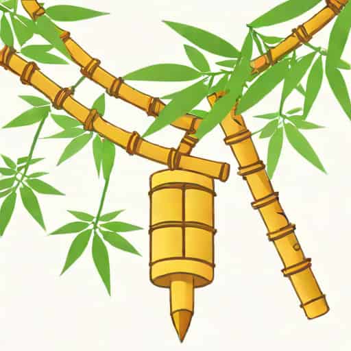 Jingling Thud Of Bamboo Meaning In Hindi