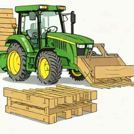 John Deere Quick Attach Pallet Forks