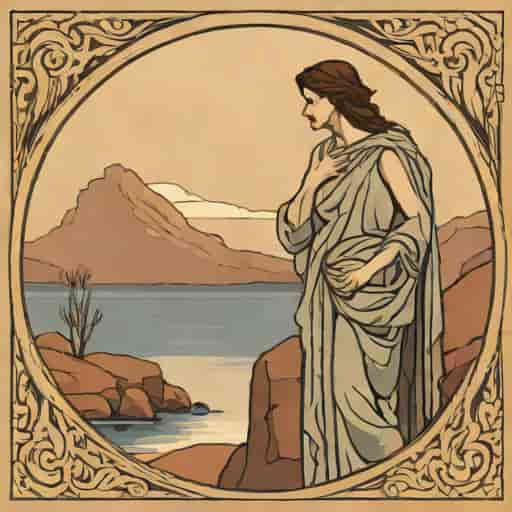 John William Waterhouse Study For Boreas