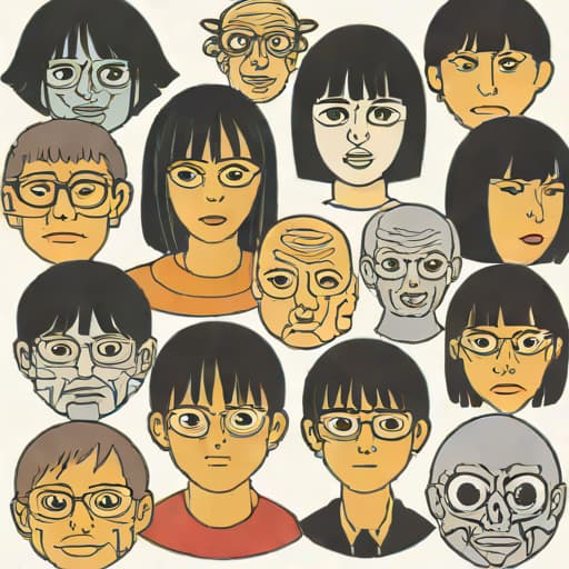 Junji Ito Recurring Characters
