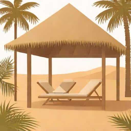 Kalahari Indoor Sundeck Cabana