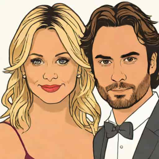 Kaley Cuoco And Johnny Galecki