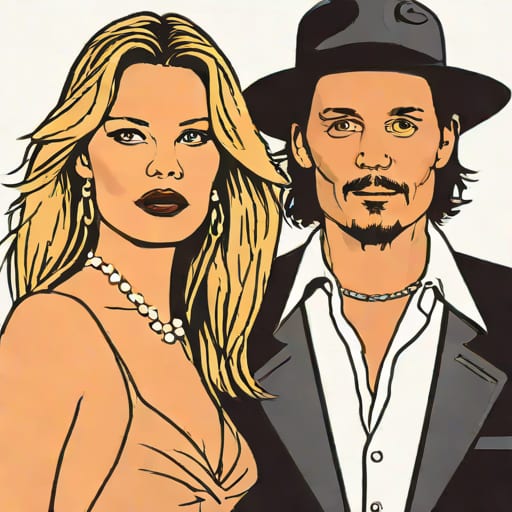 Kate Moss And Johnny Depp 90s