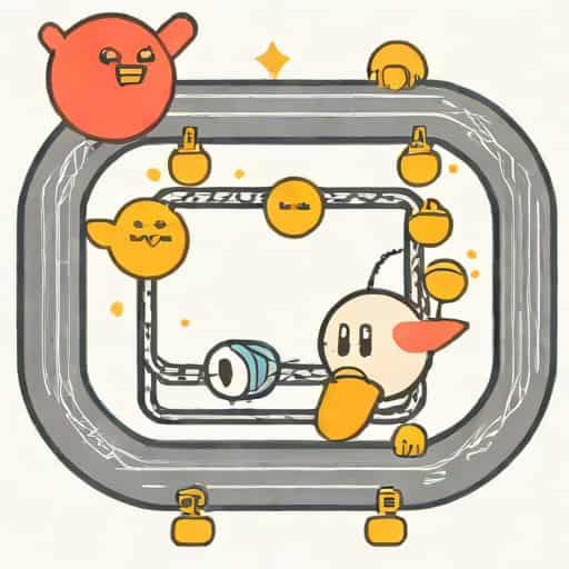 Kirby Circuit Speedway Waddle Dees