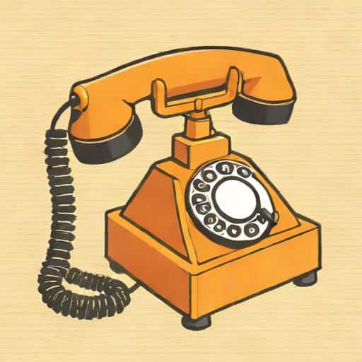 Kvi 417 Telephone Windup Toy