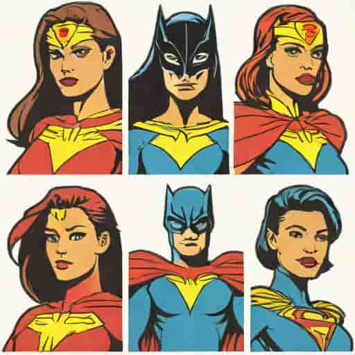 Legion Of Superheroes 2023 Triplicate Girl