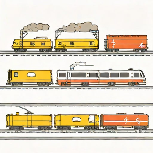 Los Trenes Que Combustible Usan