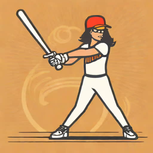 Marla Hooch What A Hitter