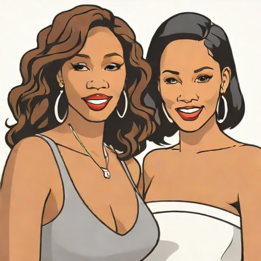 Meagan Good And Jurnee Smollett